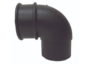 Freeflow 68mm Cast Iron Effect Downpipe – 90° Bend