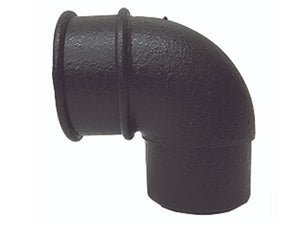 Freeflow 68mm Cast Iron Effect Downpipe – 90° Bend