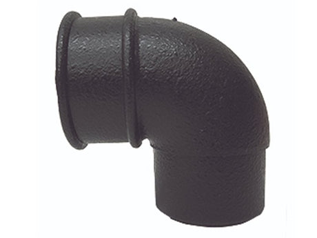 Freeflow 68mm Cast Iron Effect Downpipe – 90° Bend