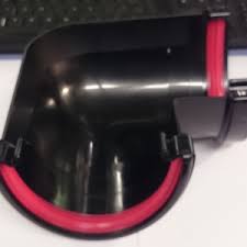 Black Deep Flow Angle 90 Degrees