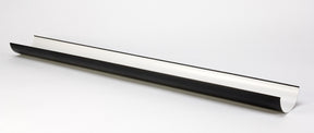 Freeflow Half Round Black Gutter 2mtr Length