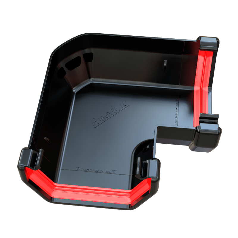 Freeflow Square Gutter External 90° Angle Corner