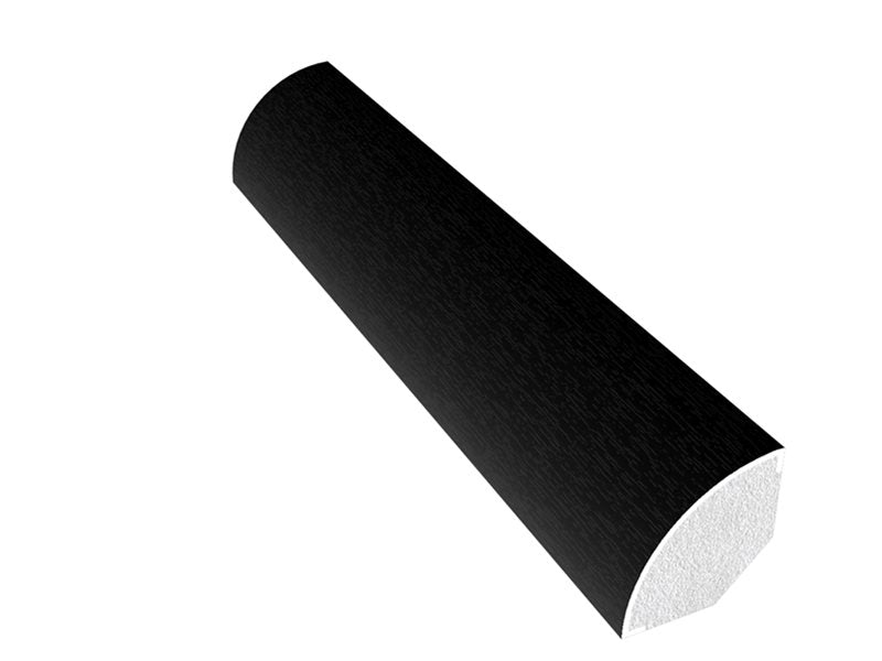 Black Quadrant Moulding – 5m/2m 12mm or 19mm Length