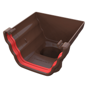 Freeflow Ogee Stop End Outlet – 135mm