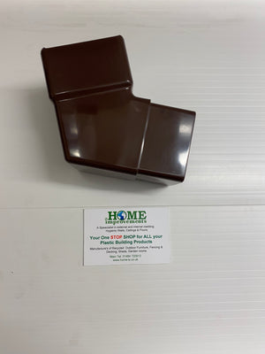 Brown Square Pipe Offset Bend 112 Degrees - Home Improvement Supplies Ltd