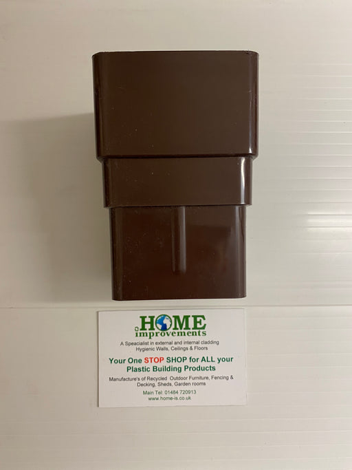 Brown Square Pipe Socket - Home Improvement Supplies Ltd