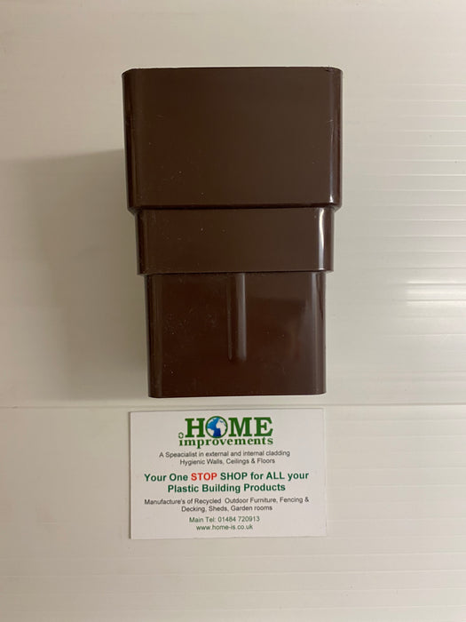 Brown Square Pipe Socket - Home Improvement Supplies Ltd