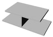 Chrome Two Part H Section Trim 2.6mtrs x 7-9mm - Home Improvement Supplies Ltd