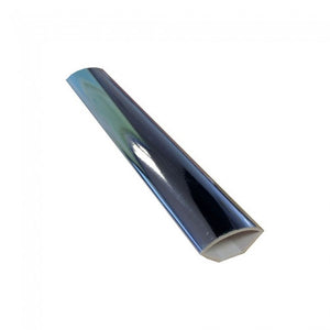 Chrome Quadrant Finishing Trim 2.6mtrs x 20mm