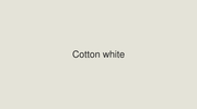 Clearance! Cotton White External Corner | 2.6m for 7–10mm