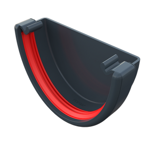 Anthracite Grey Deep Flow External Stop End