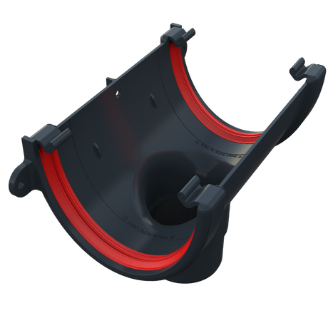 Anthracite Grey Deep Flow Running Outlet