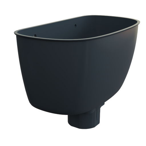 Universal Downpipe Hopper Grey - Home Improvement Supplies Ltd