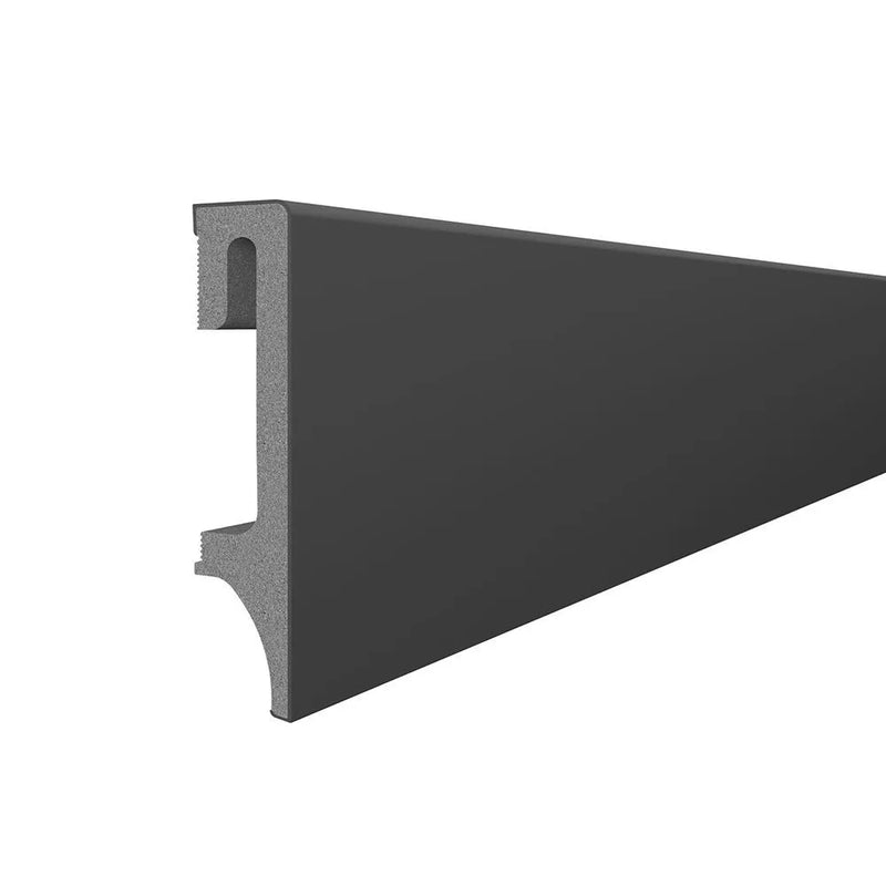 Vox Skirting Board - 2.4m x 80mm x 16mm - Anthracite Grey