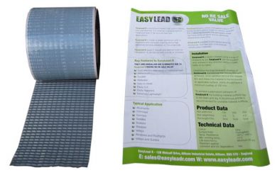 Easy Lead R - Self-Adhesive Lead Alternative Flashing Roll (150mm-600mm)