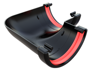 Freeflow Half Round Gutter 90° Angle Corner