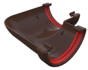Freeflow Half Round Gutter 90° Angle Corner