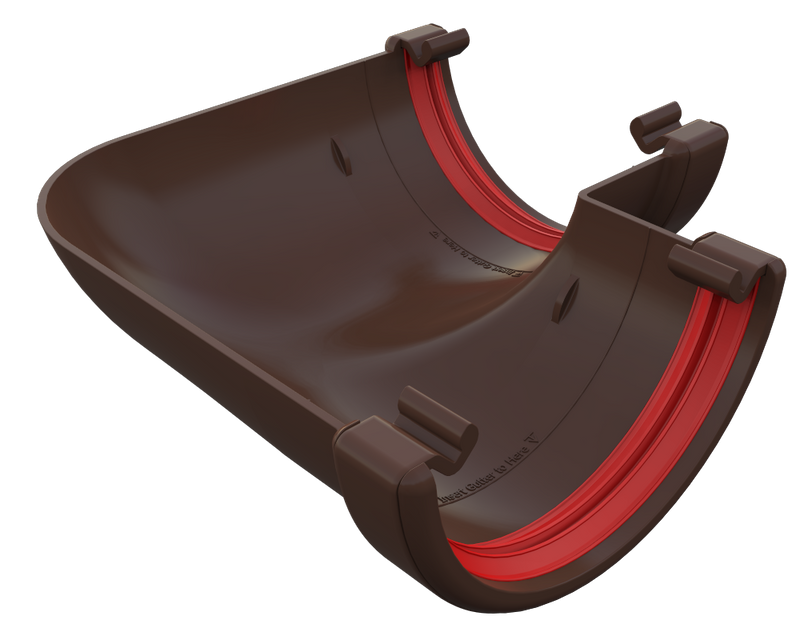 Freeflow Half Round Gutter 90° Angle Corner