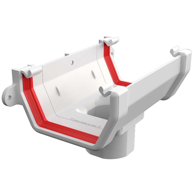 Freeflow Square Running Outlet