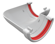 Freeflow Half Round Gutter 90° Angle Corner