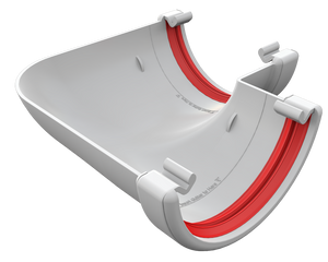 Freeflow Half Round Gutter 90° Angle Corner