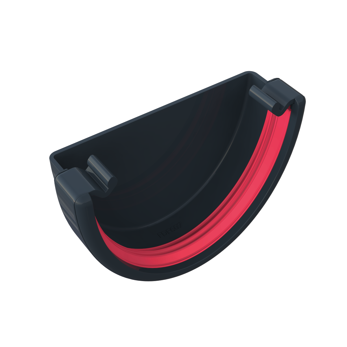 Freeflow Gutter – Half Round Stop End