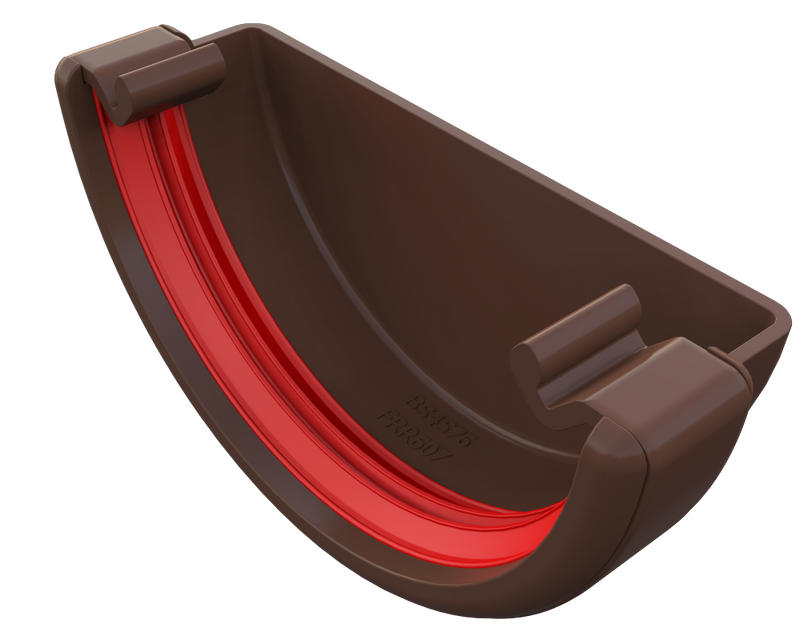 Freeflow Gutter – Half Round Stop End