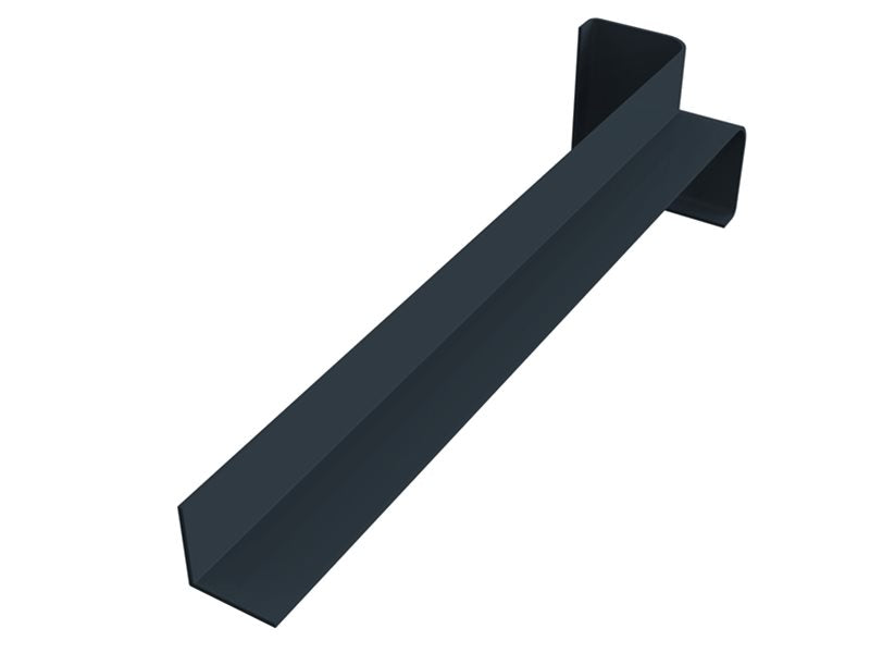 300mm Anthracite Grey Square Internal Fascia Corner