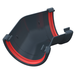 Anthracite Grey Deep Flow Gutter Angle 135 Degrees