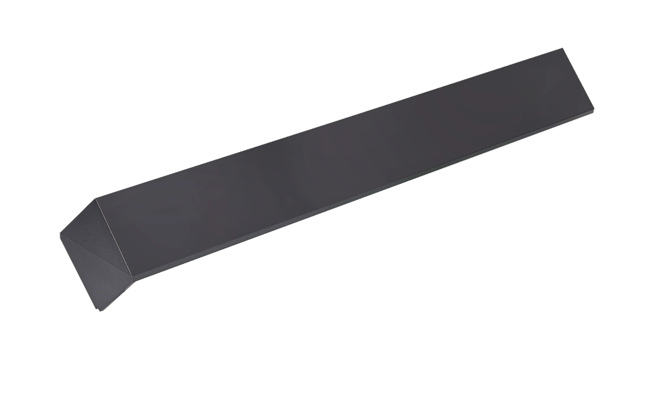 Anthracite Grey Square External Fascia Corner