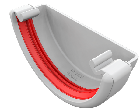 Freeflow Gutter – Half Round Stop End