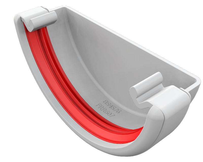 Freeflow Gutter – Half Round Stop End