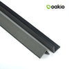 Oakio Grey Composite Cladding Edging Trim 60mm x 60mm 3.6mtr