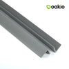 Oakio Smoked White Composite Cladding Edging Trim 60mm x 60mm 3.6mtr