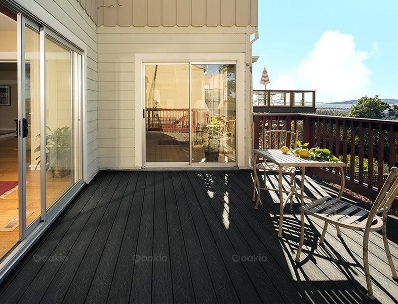 Oakio Composite Decking - Dark Grey