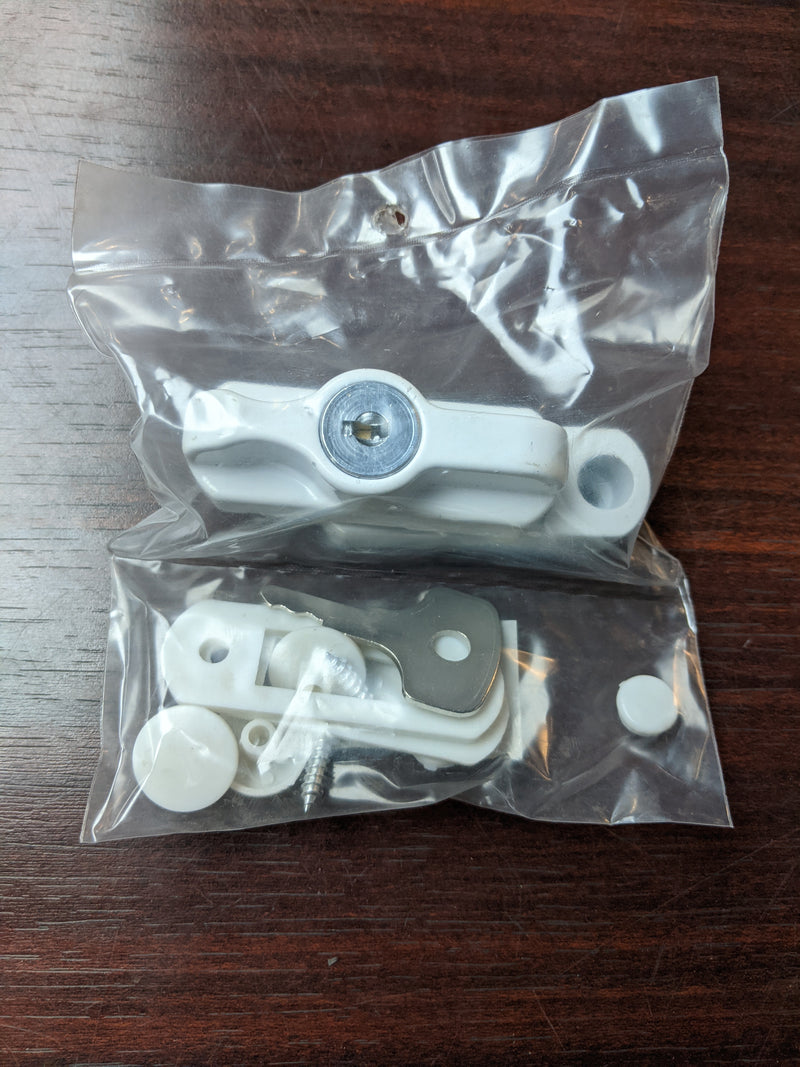 White Locking Sash Jammer – Secure Fit
