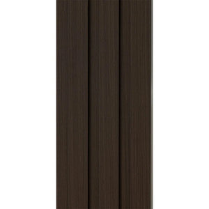 ThermoSlat Slatted Wall Cladding - Hickory Brown