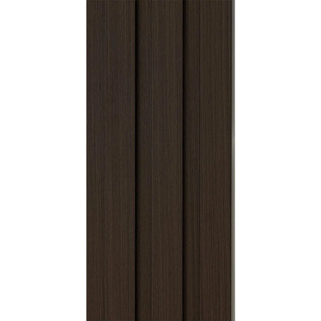 ThermoSlat Slatted Wall Cladding - Hickory Brown