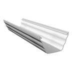 Freeflow Ogee Gutter White 4mtr Length