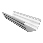 Freeflow Ogee Gutter White 4mtr Length