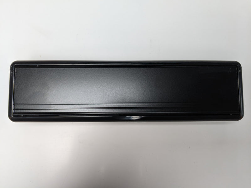 10" Black Letter Box – Bold Contemporary Style
