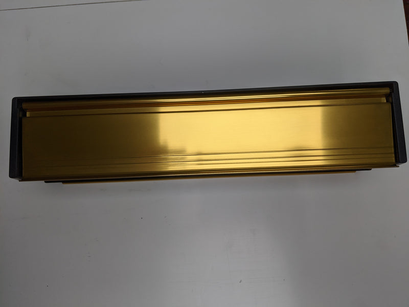 Letter Box: 12" Gold