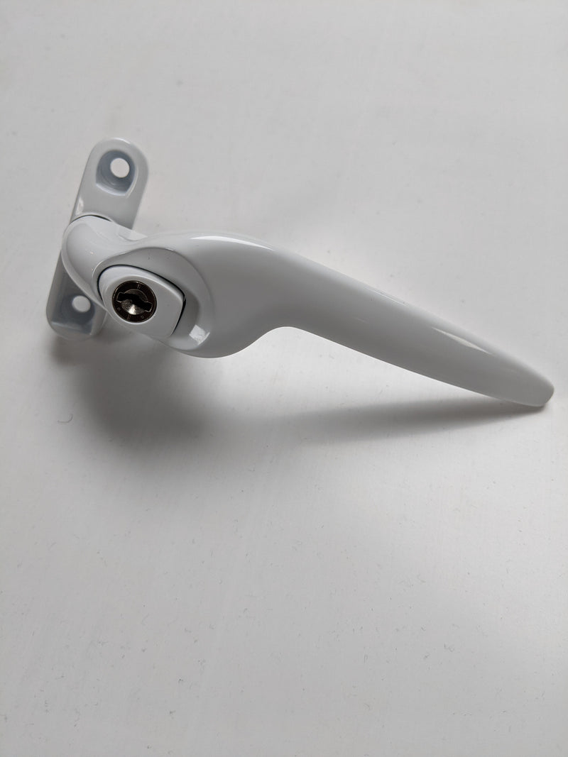 Window Handle – 43mm Pin White Offset