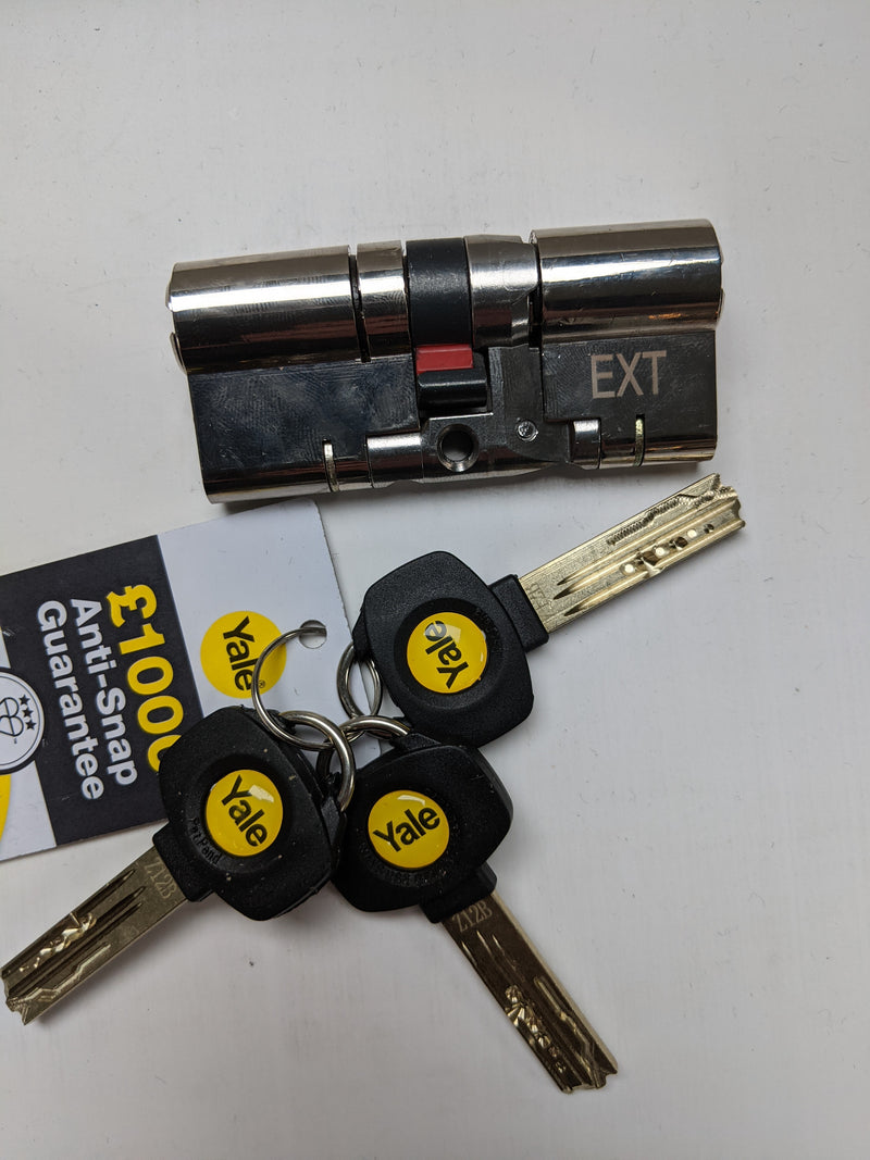 Yale 35/35 Anti Bump Cylinder Nickel