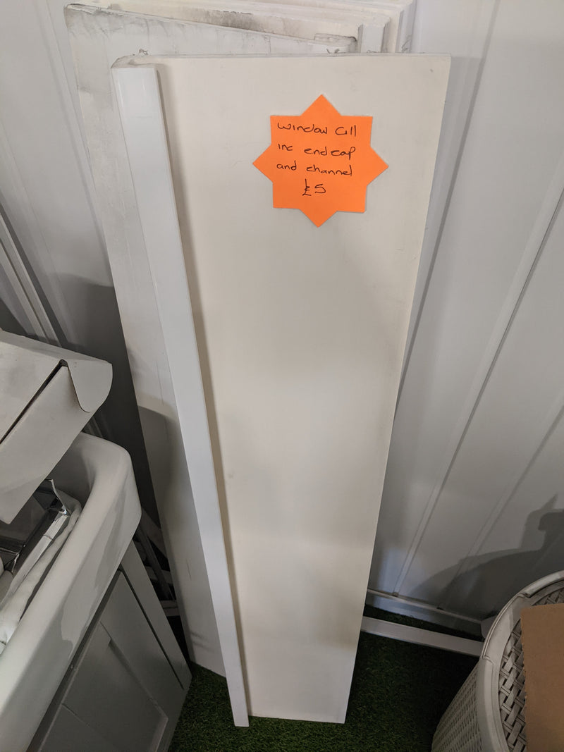 Window Cill With End Cap And Channel 1027mm x 225mm