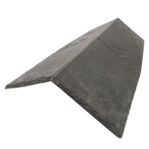 Plastic Slate Ridge Top Cap Pewter Grey - Home Improvement Supplies Ltd