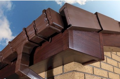 Rosewood Fascia Board fitted