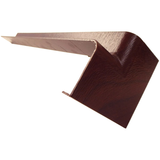 300mm Rosewood Square Fascia Internal 90° Corner