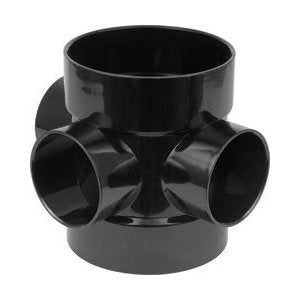 Black Soil Pipe 110mm Short Boss