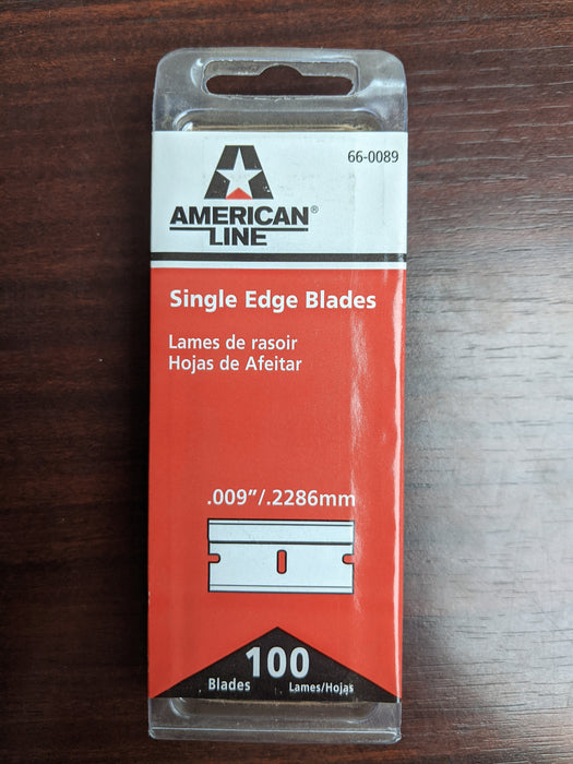 Pack of 100 Single Edge Blades